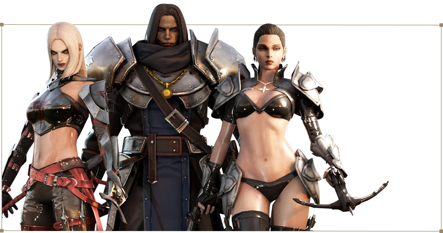 3 characters of dark throne